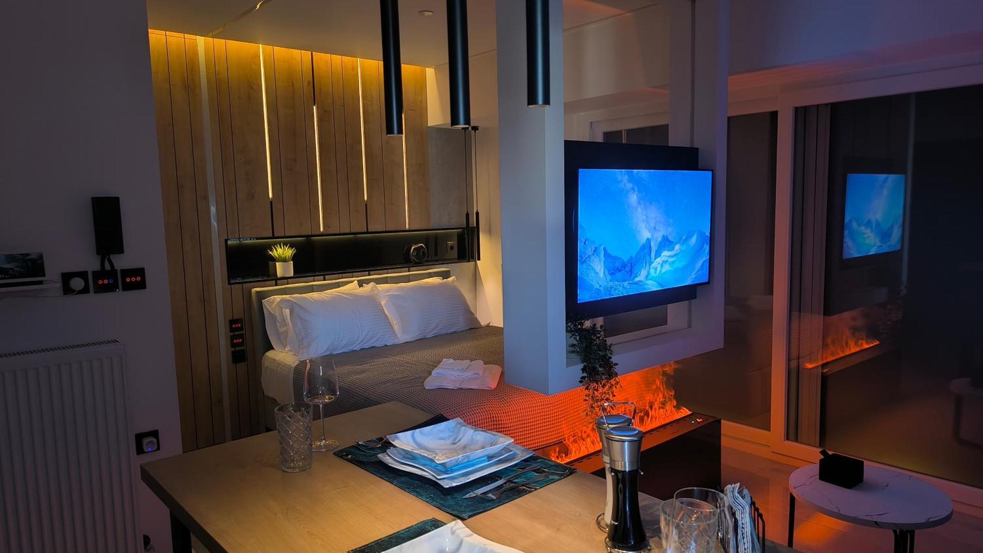 Larisa Absolute Suites, Sky View Smart Home מראה חיצוני תמונה