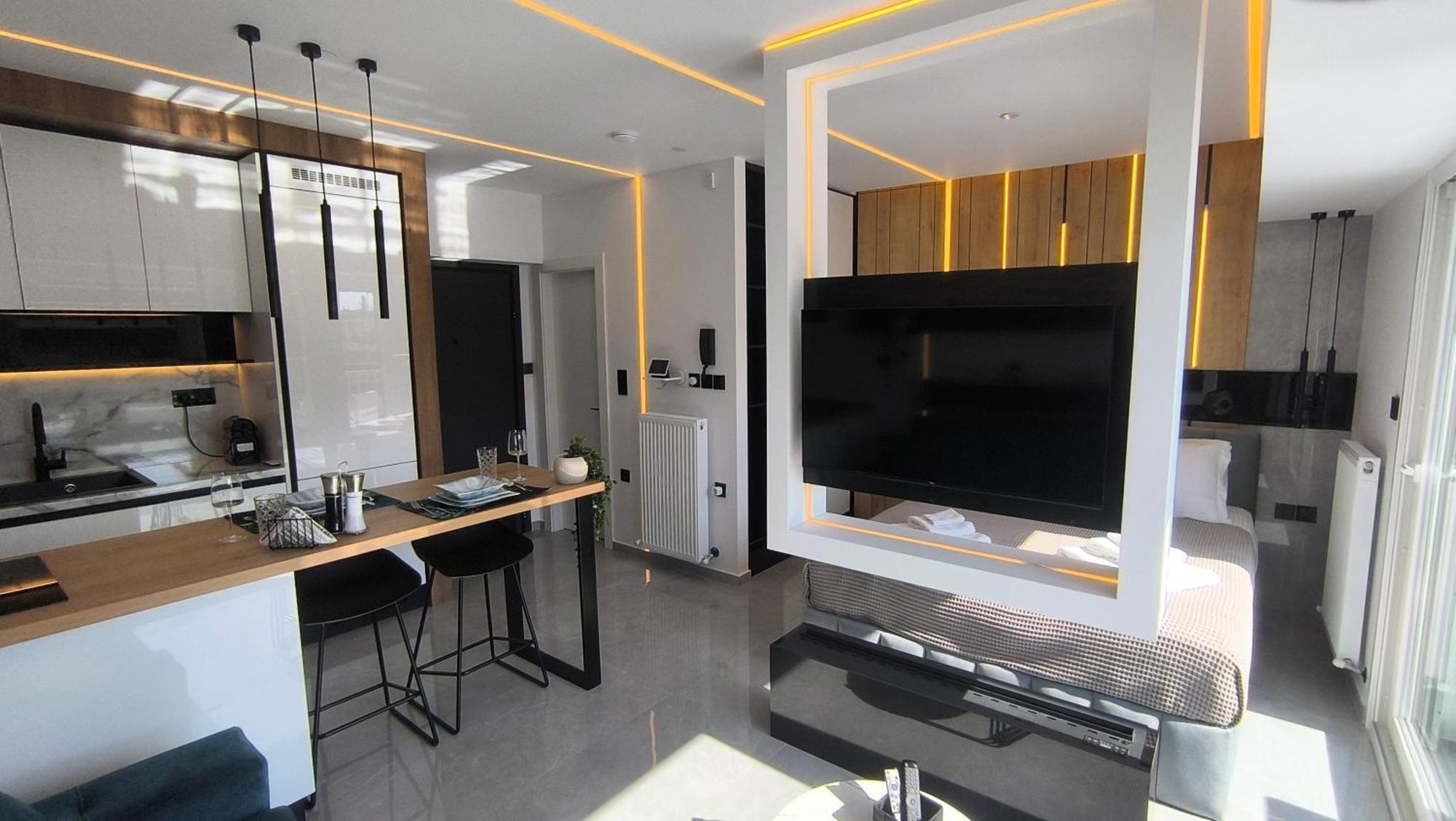 Larisa Absolute Suites, Sky View Smart Home מראה חיצוני תמונה