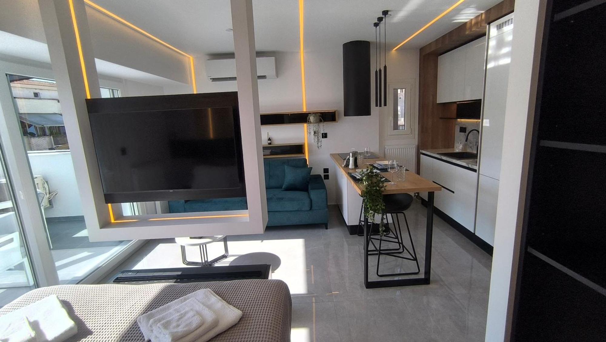 Larisa Absolute Suites, Sky View Smart Home מראה חיצוני תמונה