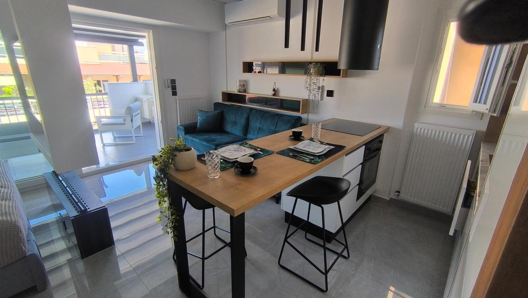 Larisa Absolute Suites, Sky View Smart Home מראה חיצוני תמונה