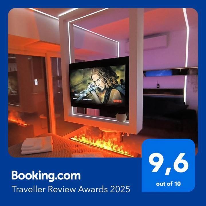 Larisa Absolute Suites, Sky View Smart Home מראה חיצוני תמונה